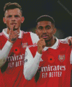 Ben White And Reiss Nelson Diamond Painting