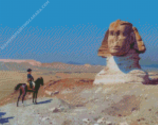 Bonaparte Before The Sphinx Gerome Art Diamond Painting