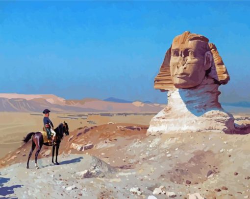 Bonaparte Before The Sphinx Gerome Art Diamond Painting