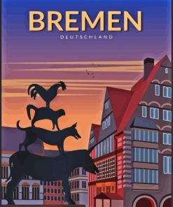 Bremen Poster Diamond Painting