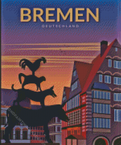 Bremen Poster Diamond Painting