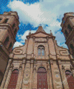 Cathedral Basilica Of St Lawrence Santa Cruz Diamond Painting