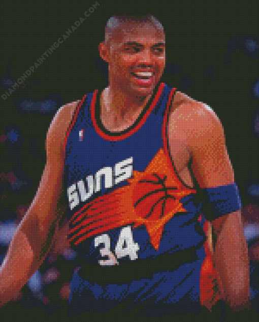 Charles Barkley Diamond Painting