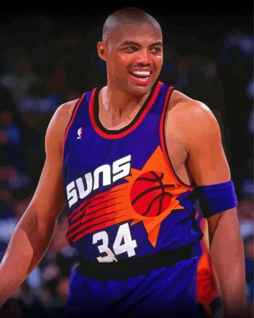 Charles Barkley Diamond Painting