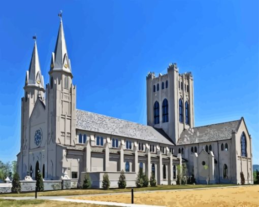 Christendom College Building Diamond Painting