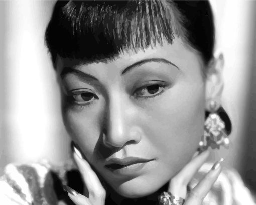 Close Up Anna May Wong Diamond Painting