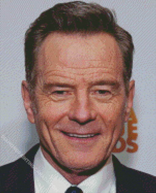 Close Up Bryan Cranston Diamond Painting