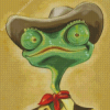 Cowboy Rango Cartoon Diamond Painting