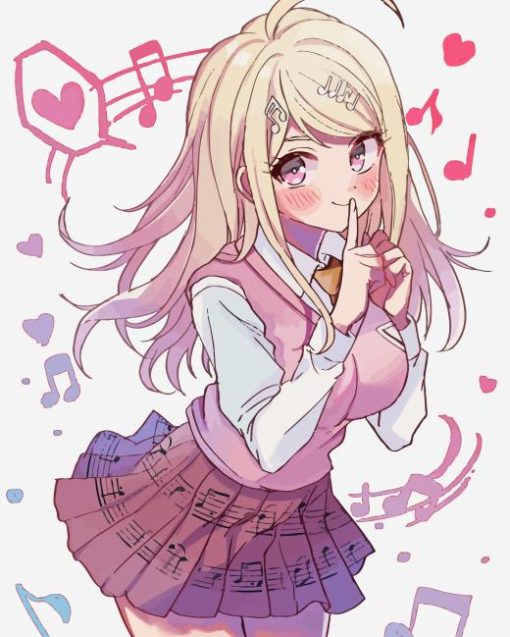 Cute Kaede Akamatsu Art Diamond Painting