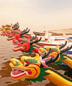 Dragon Boats Diamond Painting