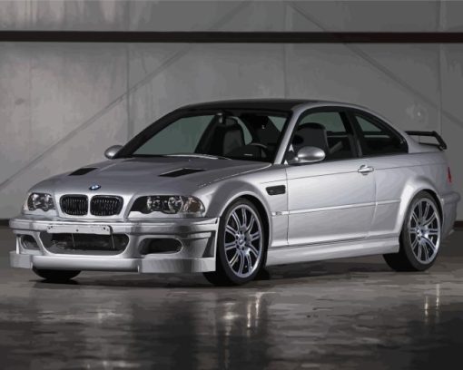 E46 Bmw Car Diamond Painting