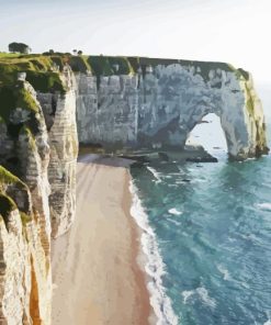 Etretat French Coast Diamond Painting