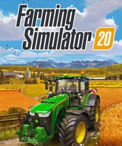 Farming Simulator Poster Diamond Painting