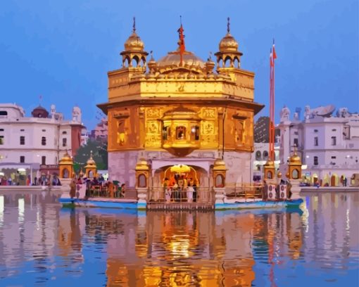 Gurdwara Golden Temple Diamond Painting