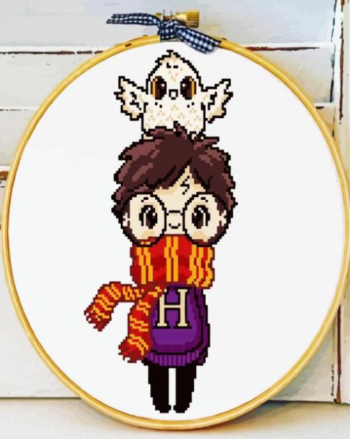 Harry Potter Cross Stitch Diamond Painting