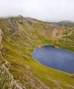 Helvellyn Mountain In England Diamond Painting