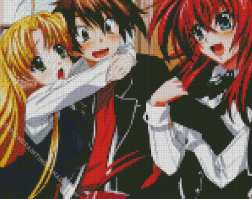 Highschool Dxd Anime Diamond Painting