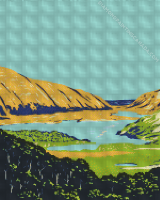 Kerry Ireland Landscape Art Diamond Painting