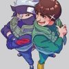 Might Guy And Kakashi Art Diamond Painting