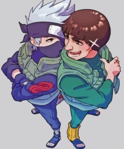 Might Guy And Kakashi Art Diamond Painting