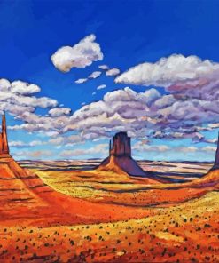 Monumental Johnathan Harris Desert Diamond Painting