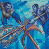 Namor Vs Aquaman Diamond Painting