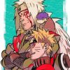 Naruto And Jiraiya Art Diamond Painting