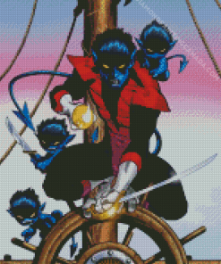 Nightcrawler X Men Marvel Diamond Painting