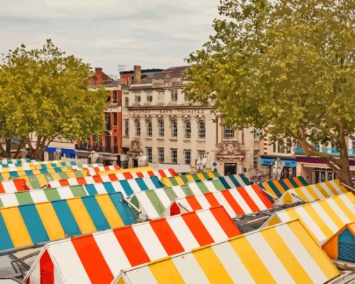 Norwich Market Diamond Painting