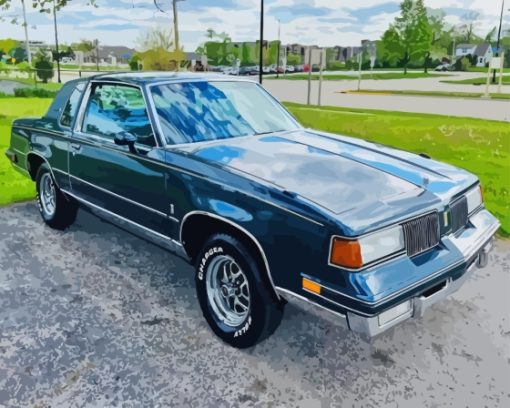 Oldsmobile Cutlass Supreme Diamond Painting