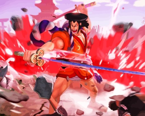 One Piece Kozuki Oden Diamond Painting