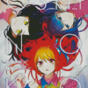 Oshi No Ko Anime Poster Diamond Painting