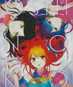 Oshi No Ko Anime Poster Diamond Painting