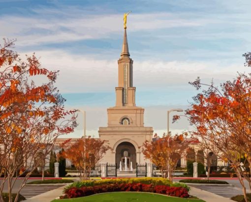 Sacramento Temple Diamond Painting