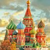 Saint Basil Cathedral Russia Diamond Painting