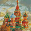 Saint Basil Cathedral Russia Diamond Painting