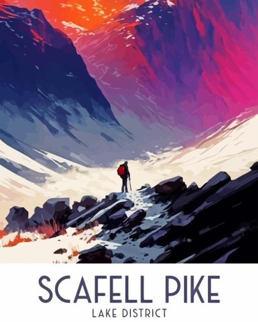 Sca Fell Lake District Poster Diamond Painting