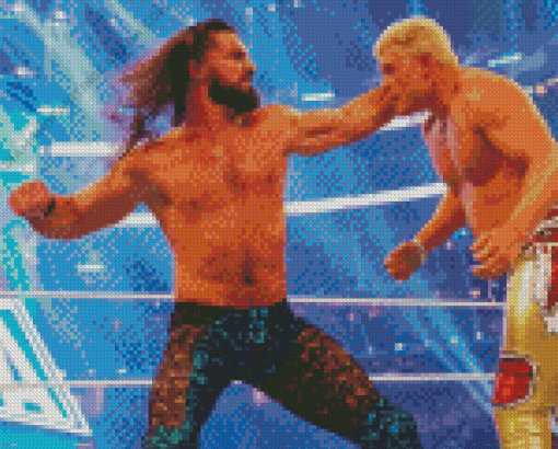 Seth Rollins Vs Cody Diamond Painting