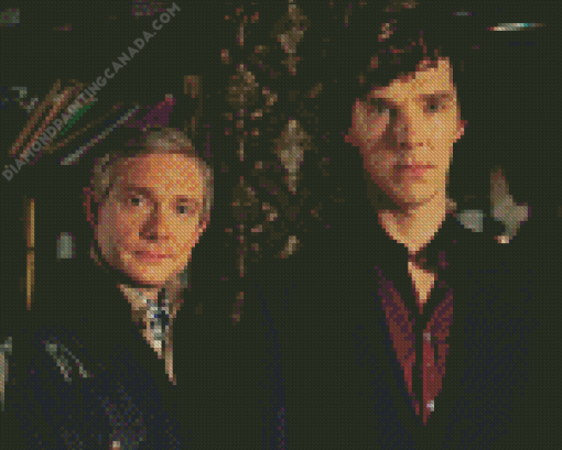 Sherlock And Watson Diamond Painting