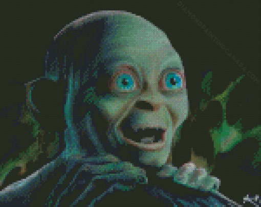 Smeagol The Lord Of Rings Diamond Painting