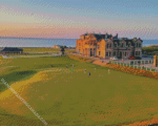 St Andrews Golf Club Diamond Painting