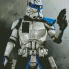 Star Wars Captain Rex Diamond Painting