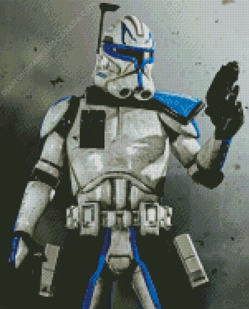 Star Wars Captain Rex Diamond Painting