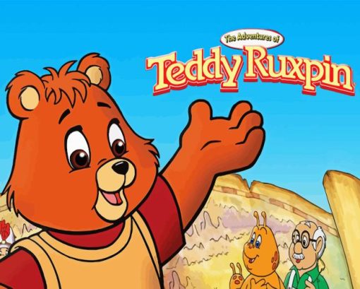 Teddy Ruxpin Poster Diamond Painting