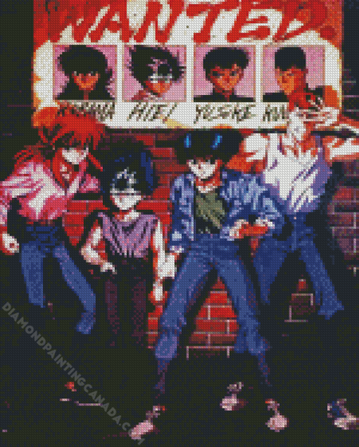 The Anime YuYu Hakusho Diamond Painting