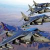 The Harrier Jump Jet Planes Diamond Painting