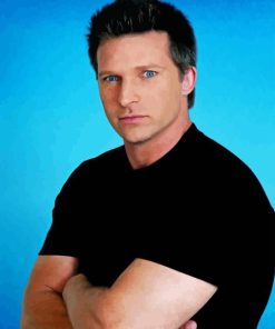 American Actor Steve Burton Diamond Painting