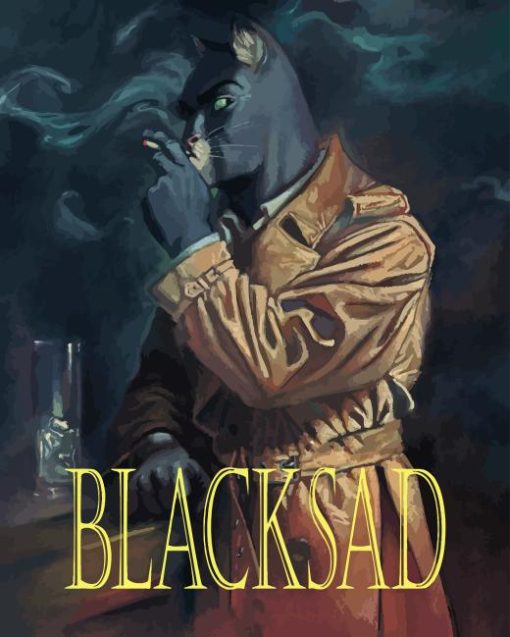 Blacksad Poster Diamond Painting