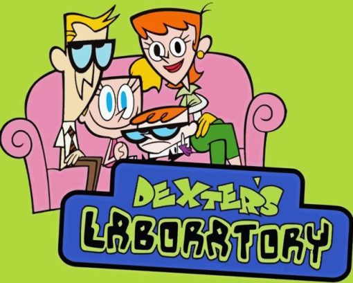 Dexters Laboratory Animation Serie Diamond Painting