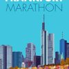 Frankfurt Marathon Poster Diamond Painting